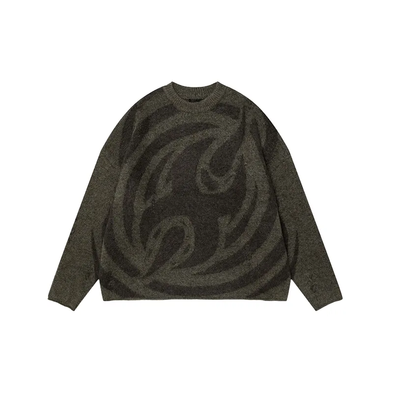 Retro Distress Sweater-0