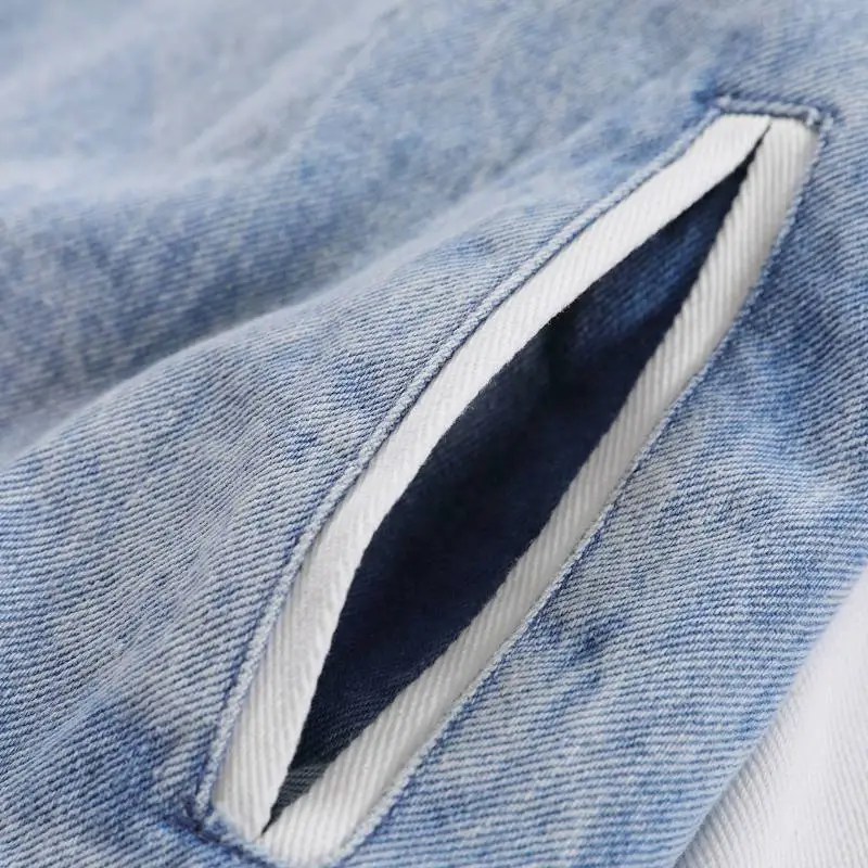 Retro Fashionable Denim Jacket-2