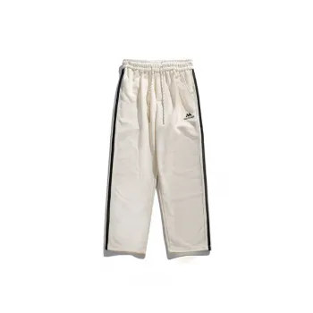 Sporty Straight Leg Casual Pants