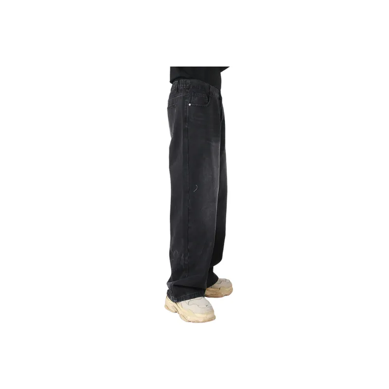 Loose Straight Leg Jeans-1
