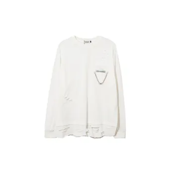 New Fashion Retro Niche Design Fashion Brand Simple Loose Long SleeveHoodie