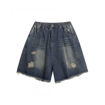 Casual Loose Denim Shorts