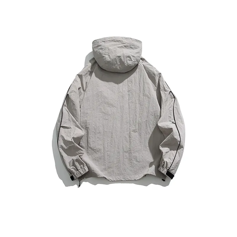Vintage Outdoor Hooded Cargo Jacket-3