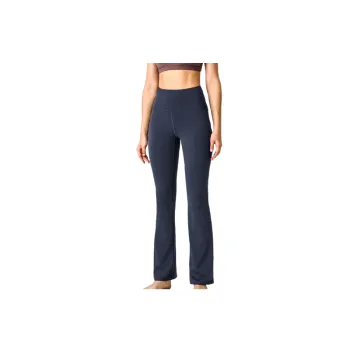 Fashionable Sporty Nylon Spandex Double Sided Brushed Fabric Casual Pants Women