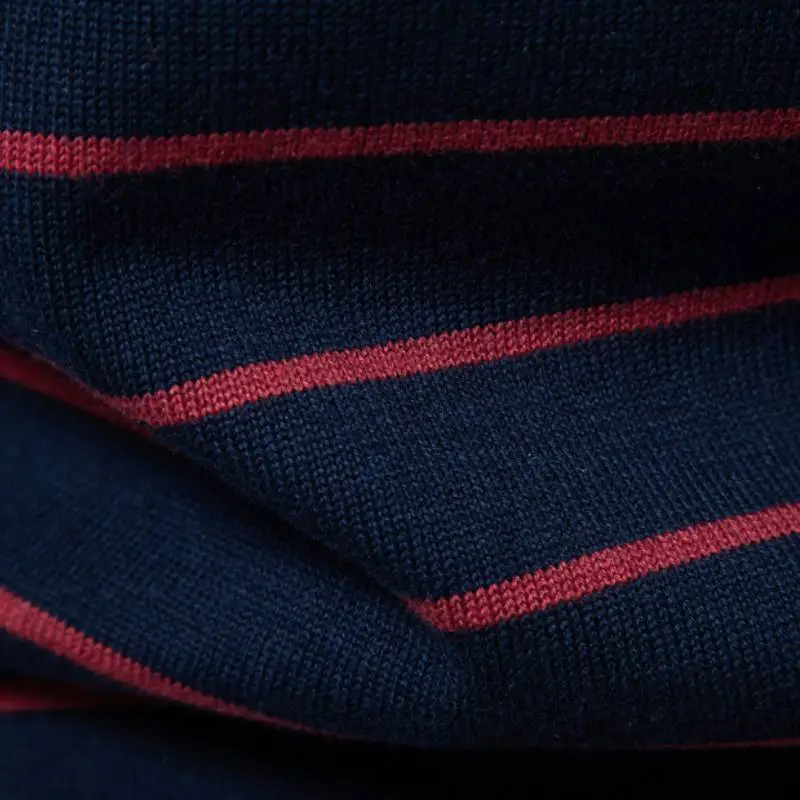 Striped Fashionable Sweater-4