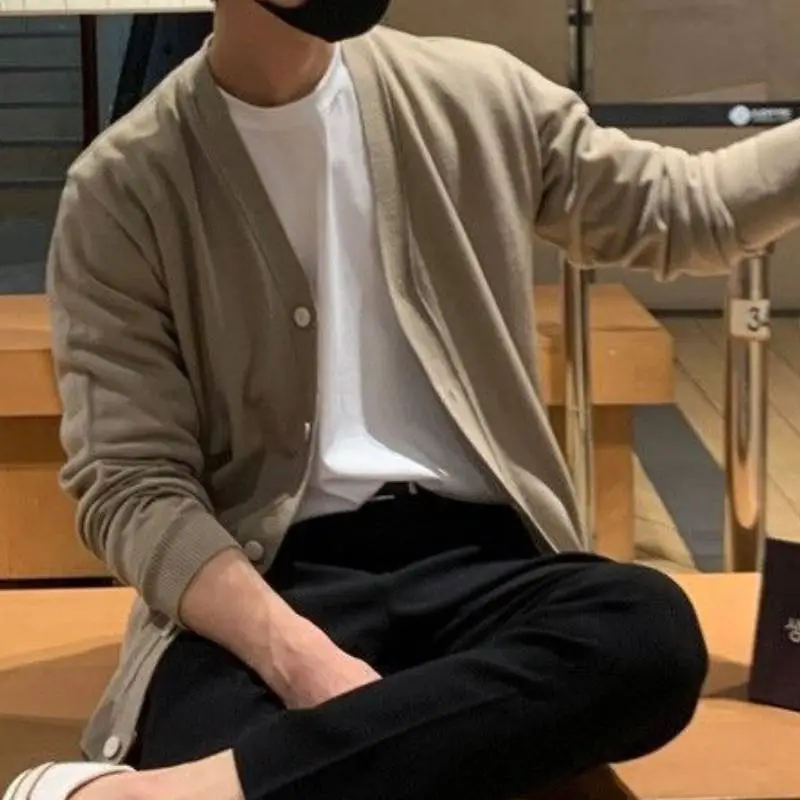 Loose Casual Cashmere Sweater-4