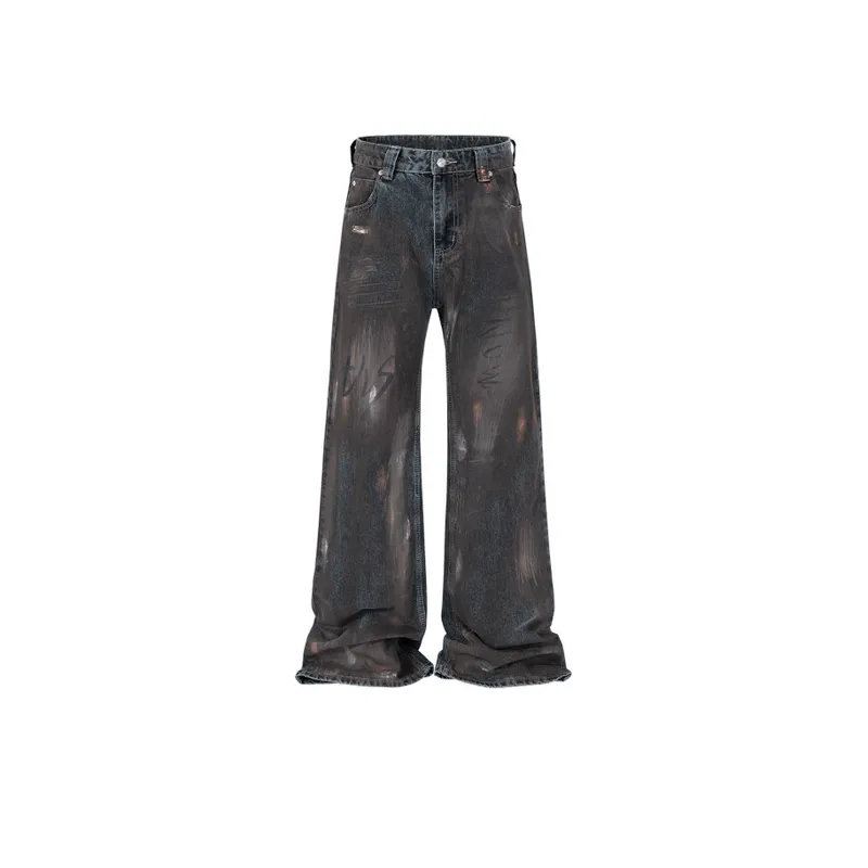 Distressed Style Jeans