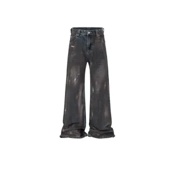 Distressed Style Jeans