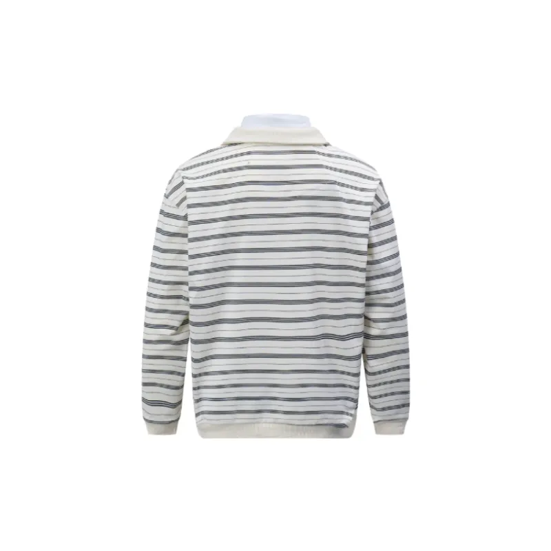 Casual Striped Viscose Polo-5