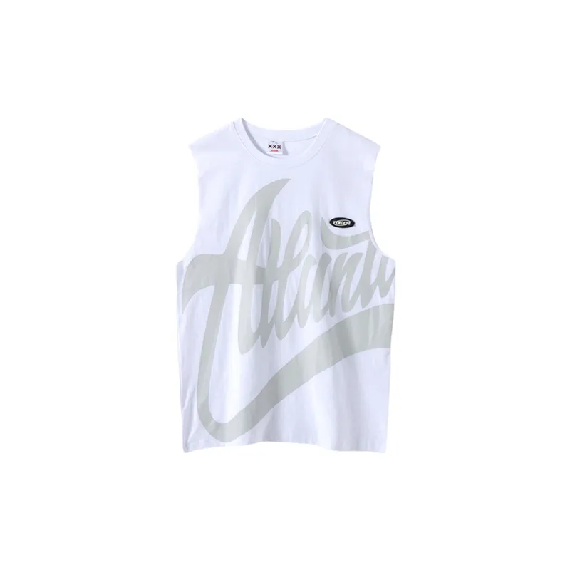 Retro Loose Cotton Vest-4