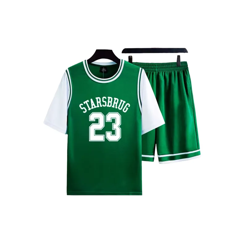 Breathable Basketball Suit Set-14