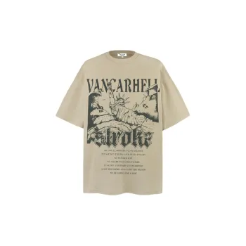 Retro Loose Cotton T Shirt