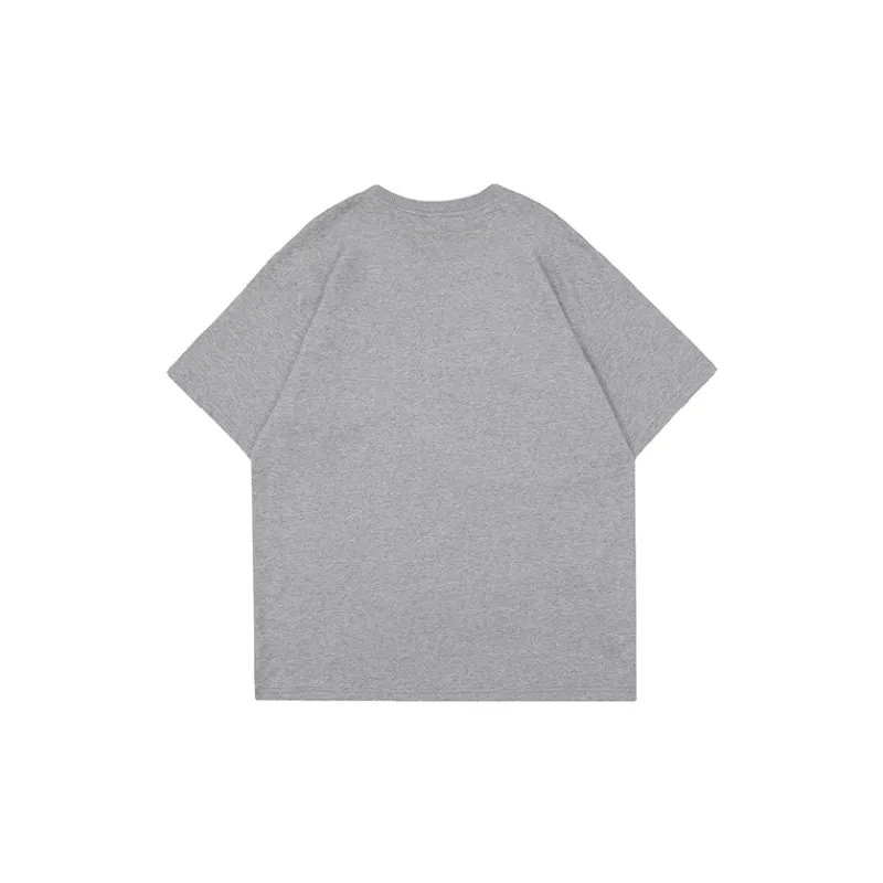 Casual Loose Cotton T Shirt-3