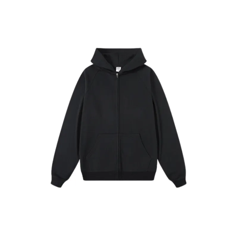 Loose Double Line Cardigan Heavy Sweatshirt-10