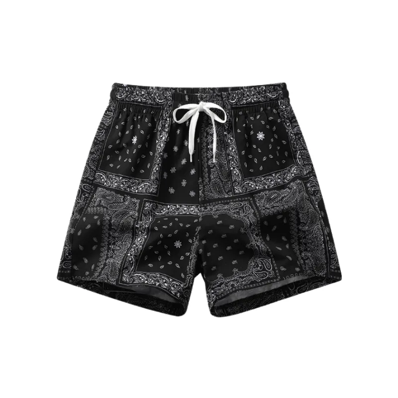 Casual Loose Polyester Sports Shorts-0