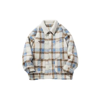 Preppy Striped Loose Jacket