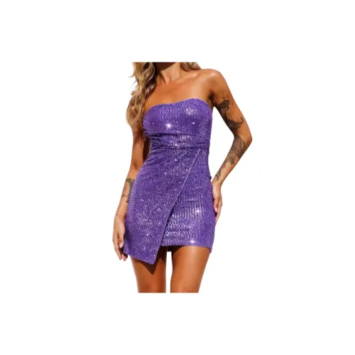 Fashionable Sequins Dress Women