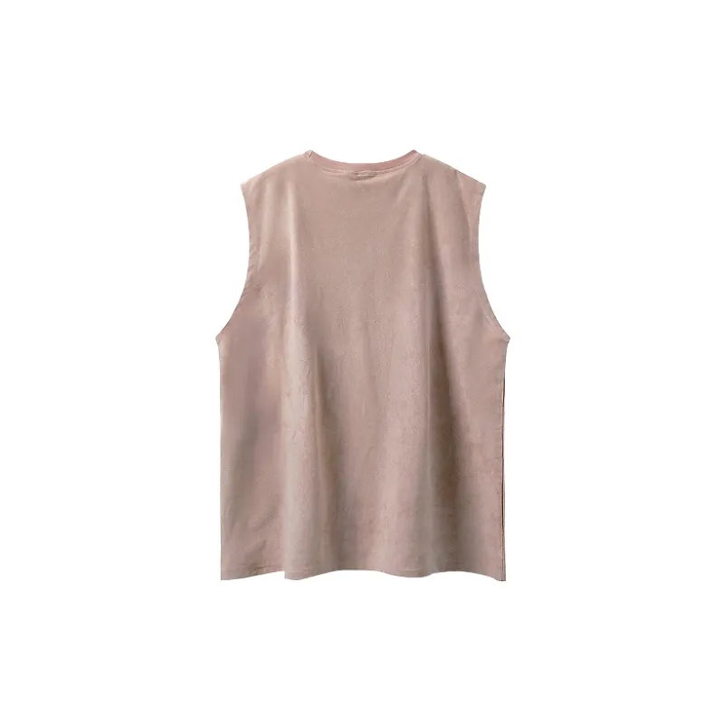 Casual Loose Polyester Vest-5