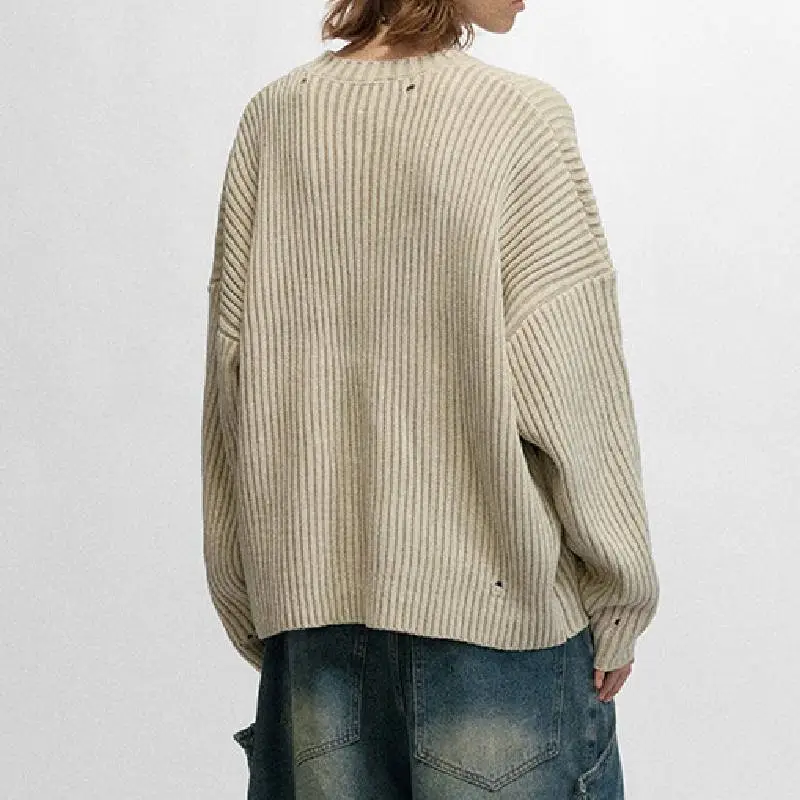 Retro Distress Sweater-3