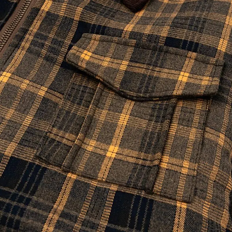 Retro Plaid Jacket-4