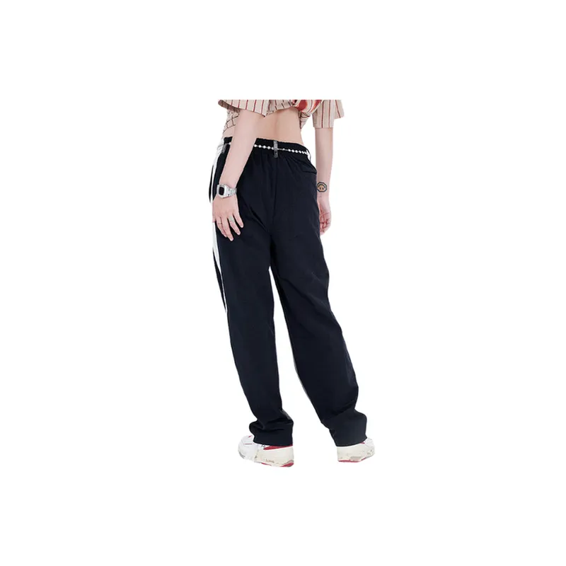 Street Trendy Casual Jeans Contrast Embroidered-8