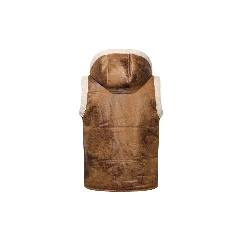 Casual Warm Suede Vest-1
