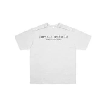 Trendy Shoulder Button T Shirt