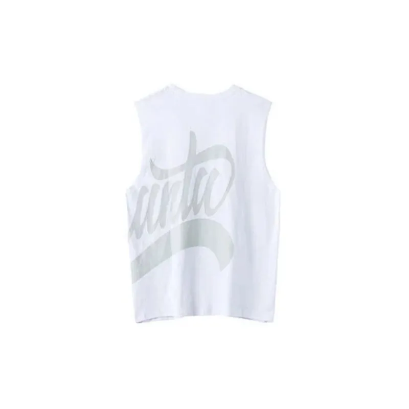 Retro Loose Cotton Vest-5