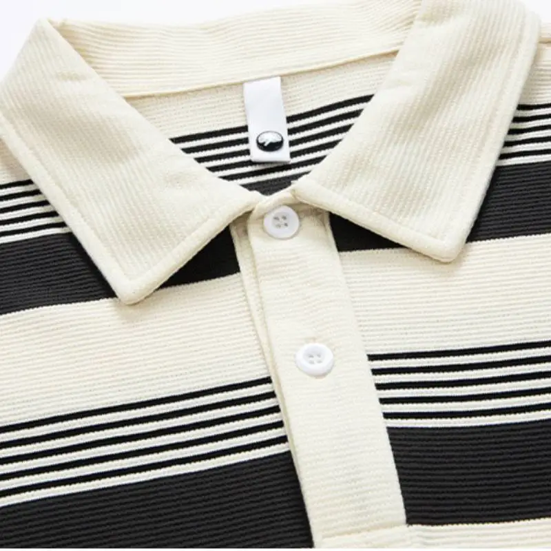 Casual Simple Loose Polo-6
