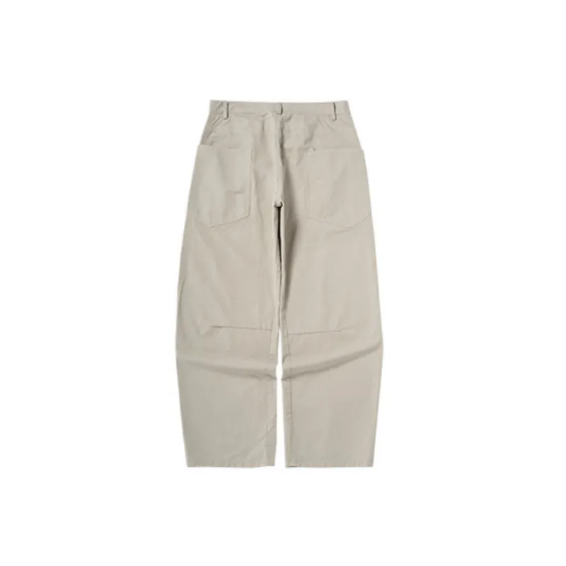 Retro Casual Cotton Cargo Pants-1