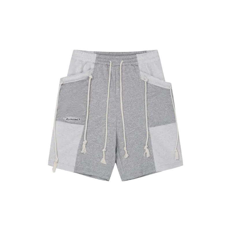 Loose Casual Adjustable Shorts-6