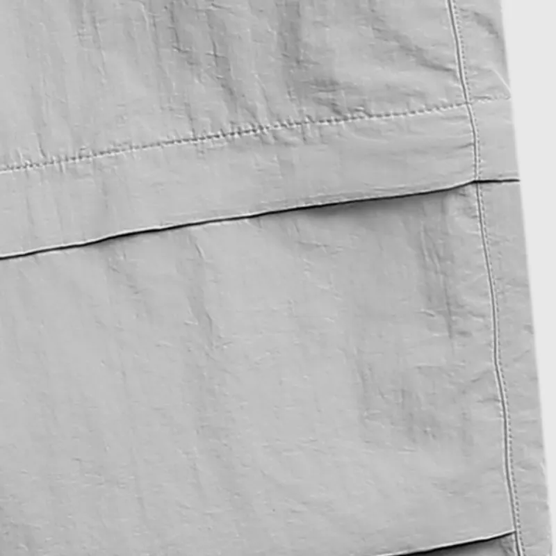 Fashionable Loose Nylon Casual Pants-12