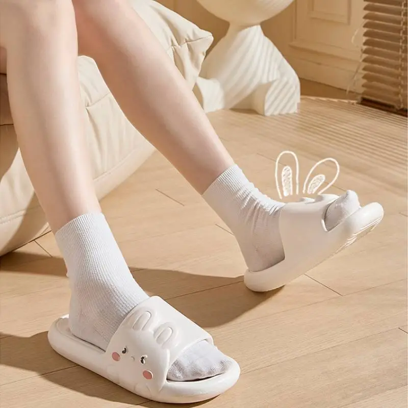 Cute Plain Flip Flops-8