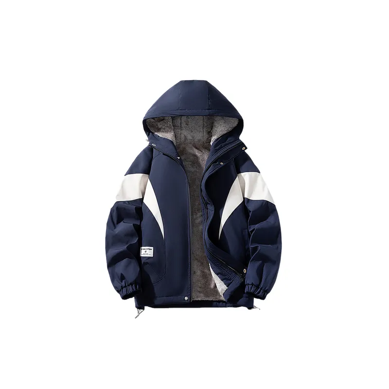Simple Loose Polyester Jacket-4