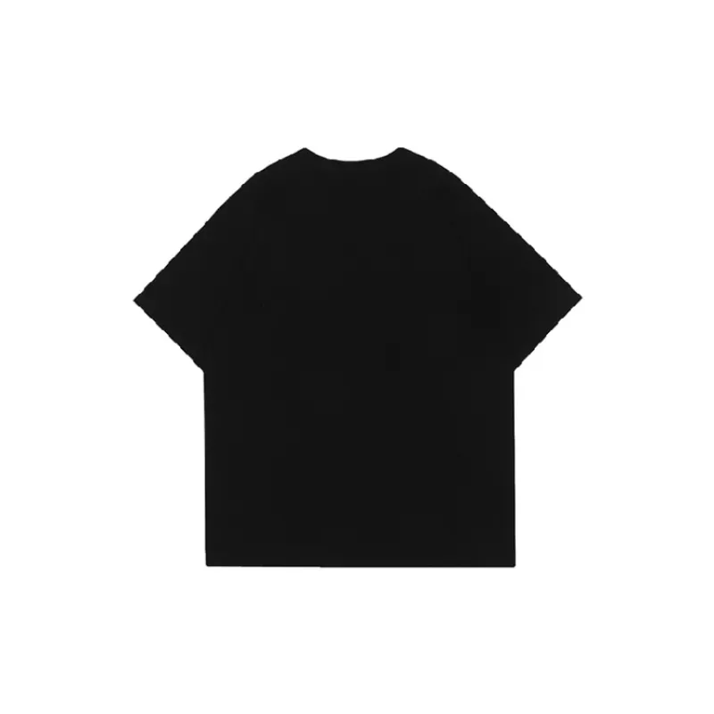 Casual Loose Cotton T Shirt-1
