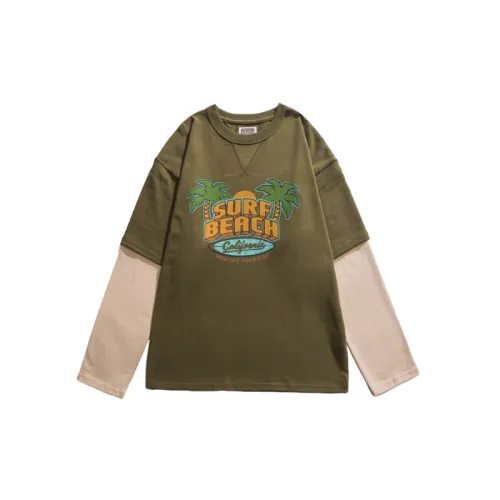 Pure Cotton Loose Long Sleeve T shirt