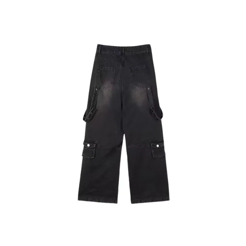 Simple Loose Jeans-1