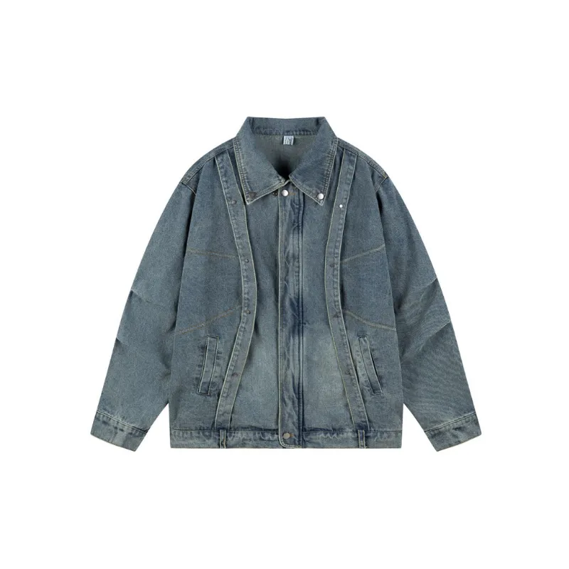 Basics Fashionable Denim Jacket-2