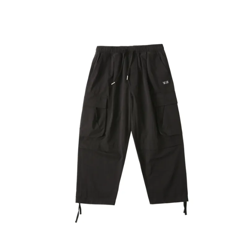 Loose Casual Cargo Pants-0