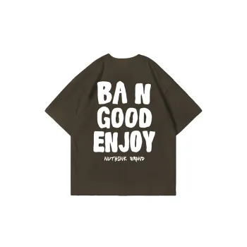 Short Sleeve High Street Large Size T shirt Half Sleeve