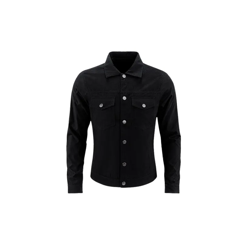 Casual Long Sleeve Corduroy Jacket-0