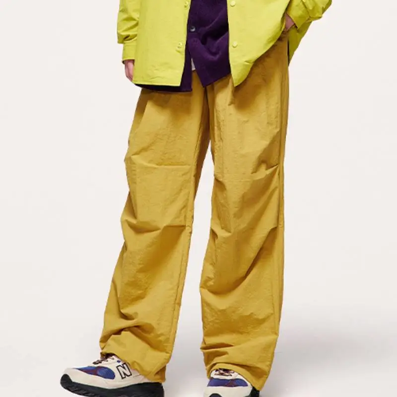 Street Loose 100% Nylon Casual Pants-2
