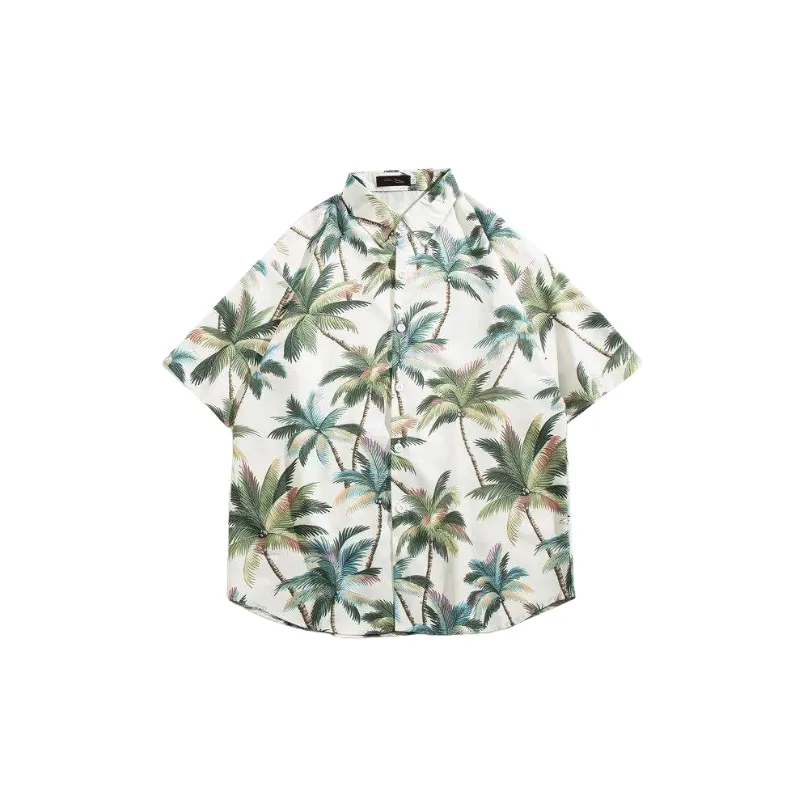 Casual Loose Four Way Stretch Fabric Shirt-0