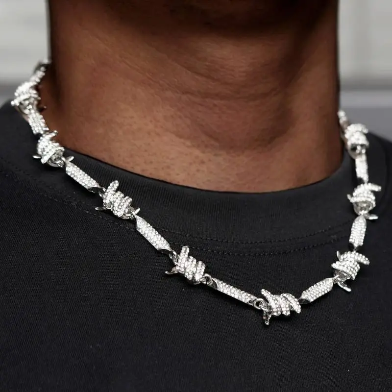 Simple Hip Hop Necklace-2