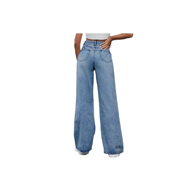 Fashionable Simple Jeans-4