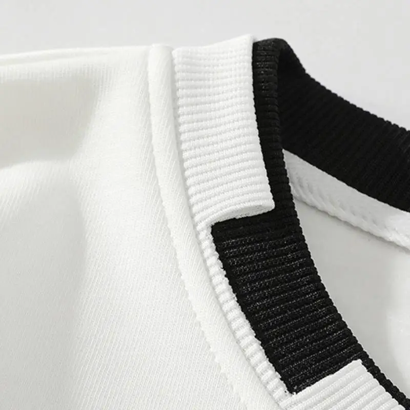 Casual Fashionable Long Sleeve Sweatshirt-4