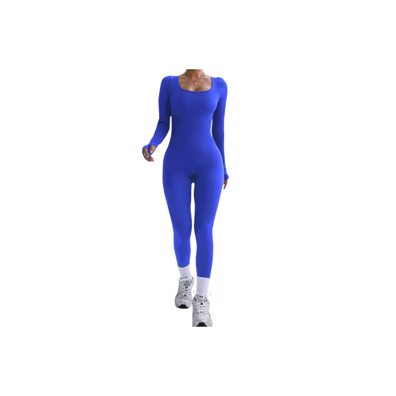 Simple Casual Blended Synthetic Fabrics Bodysuit Women-6