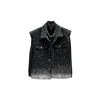 Fashionable Loose Polyester Vest