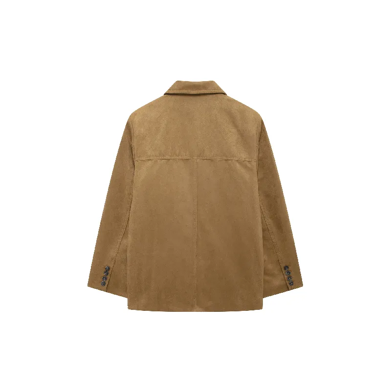 Casual Loose Polyester Business Suit-3