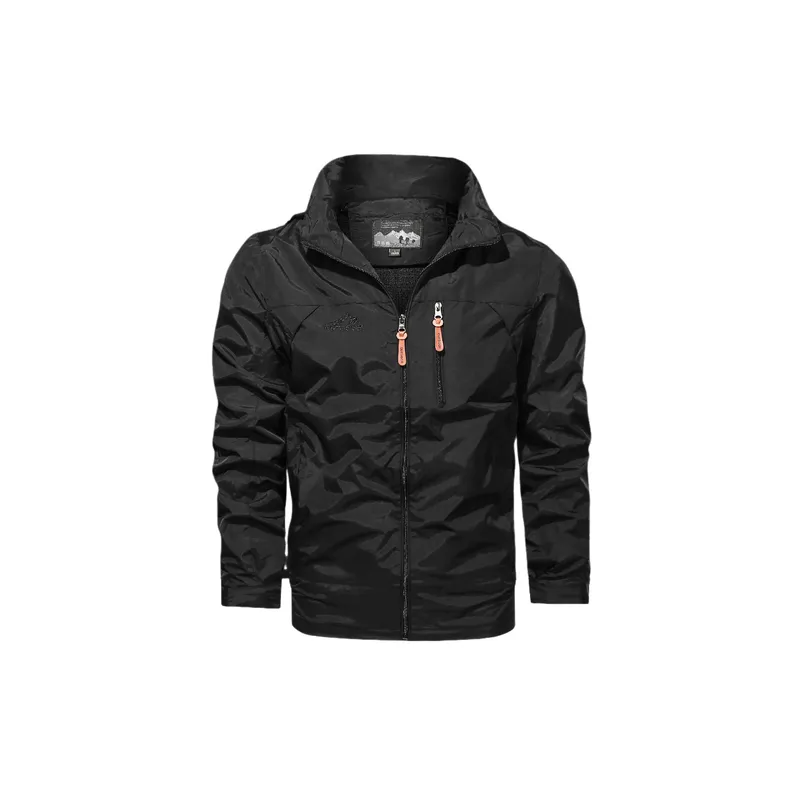 Retro Plain Cotton Jacket-0